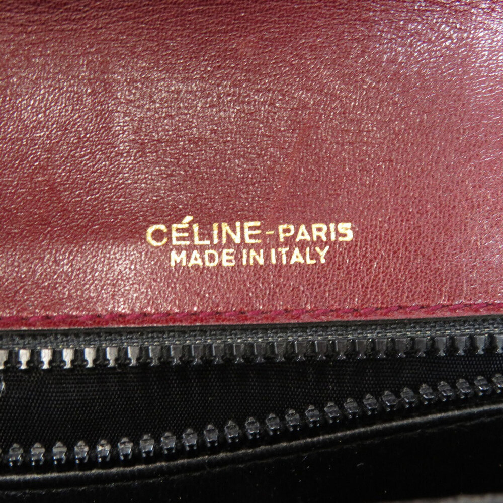 Celine Macadam shoulder bag suede leather - Picture 6 of 11
